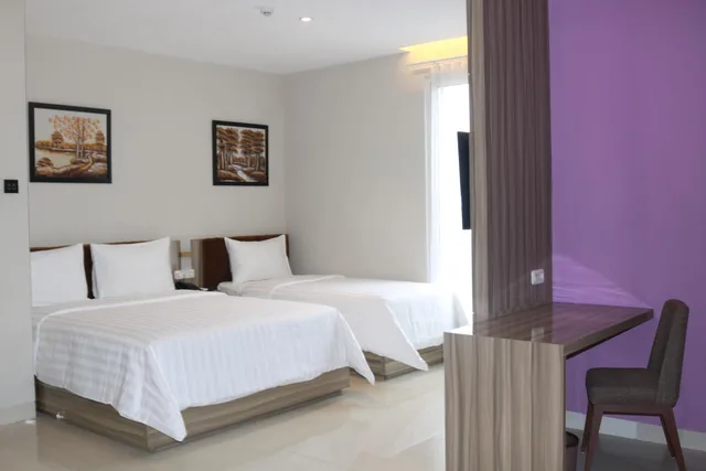 غرفة عائلية بسرير فردي، Surabaya River View Hotel 2/7