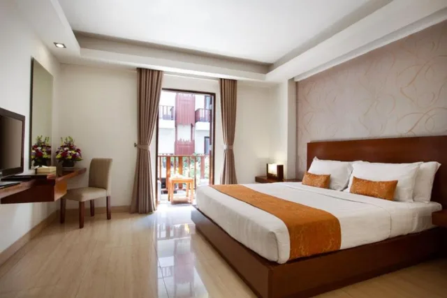 غرفة ديلوكس بسرير مزدوج أو سريرين منفصلين بإطلالة على المدينة، d’primahotel Seminyak (Ex Sense Hotel) 1/2