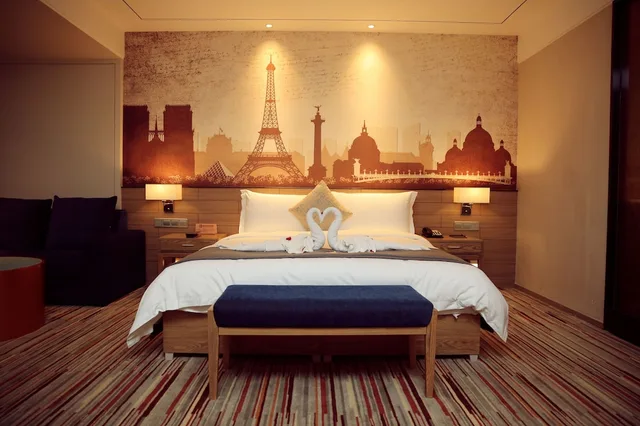 غرفة أساسية بسرير كينج، Prolit Hotel Cheng Du 4/4