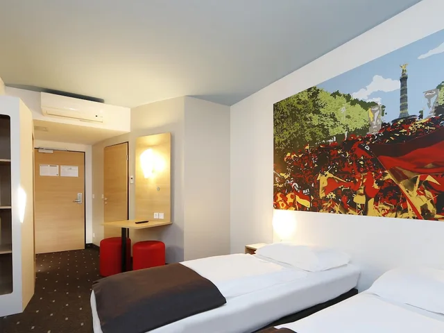 غرفة بسريرين منفصلين، B&B Hotel Berlin-Tiergarten 3/6