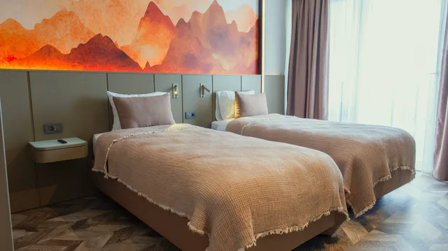 Room, Single, Double Bed, Lateral Side Sea View، Kleopatra Dreams Beach 2/3