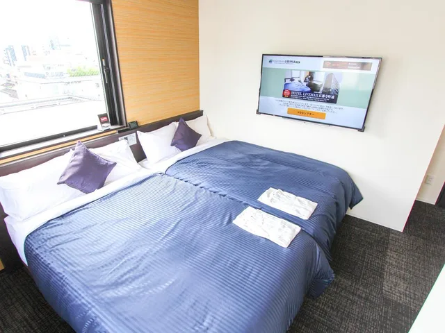 Semi Room, 2 Semi Double Beds, Hotel Livemax Kyoto Teramachi Dori 2/3