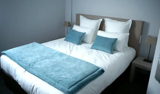Comfort, Double Bed, Garden View, Hotel The Originals Niort La Grange 2/3