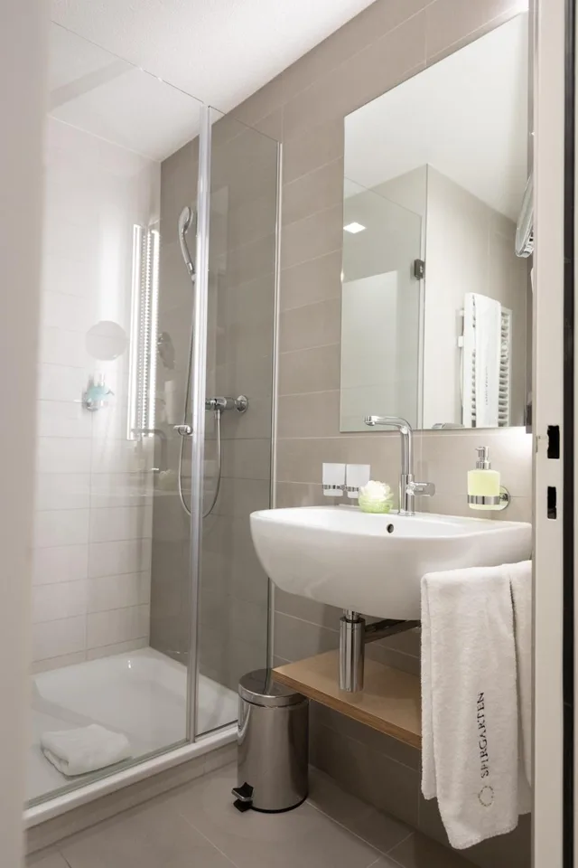 Room, Double Bed, Hotel Spirgarten 4/4