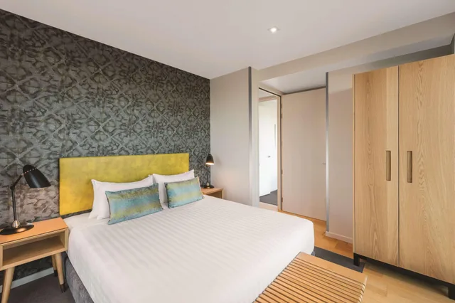 شقة بسرير كوين وسريرين منفصلين بغرفتي نوم، Adina Apartment Hotel Auckland, Britomart 7/10
