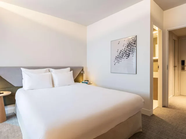 غرفة عائلية بسرير مزدوج مع أريكة، Novotel Brugge Centrum 3/3