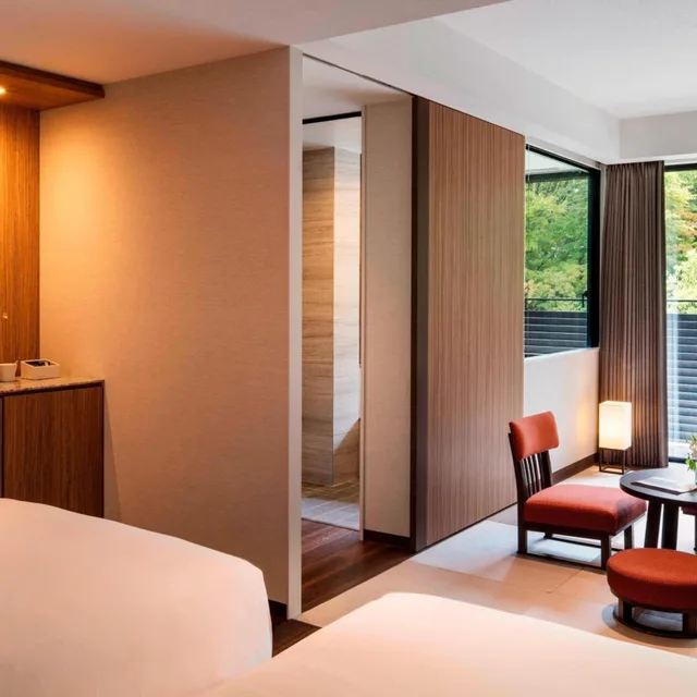 Guest Room, Twin Beds, with View, Bathtub, North Wing، Karuizawa Marriott Hotel 1/1
