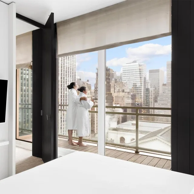 جناح بشرفة بغرفة نوم واحدة، Andaz 5th Avenue 2/3