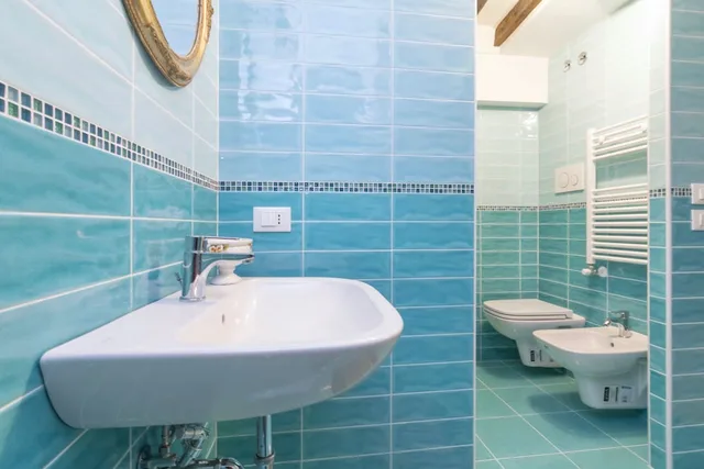شقة بسرير كوين بغرفة نوم واحدة مع أريكة، Ca Alberto Apartments 1 6/7