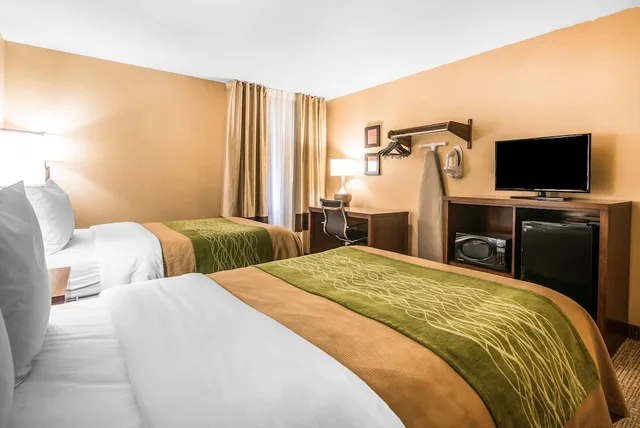 غرفة قياسية بسريرين مزدوجين لذوي الإعاقة، Quality Inn & Suites Towanda PA 1/3