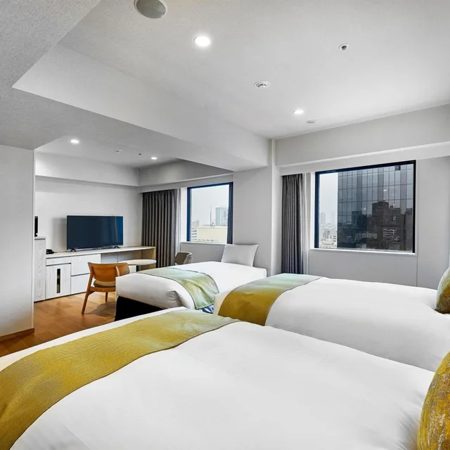 Triple Room, DEL style Osakashinsaibashi by Daiwa Roynet Hotel 1/5