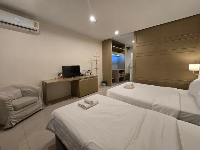 Executive, Triple, 1 Queen and 1 Single Bed, Building 1، Sleepstation Hotel At Pratunam 1/1