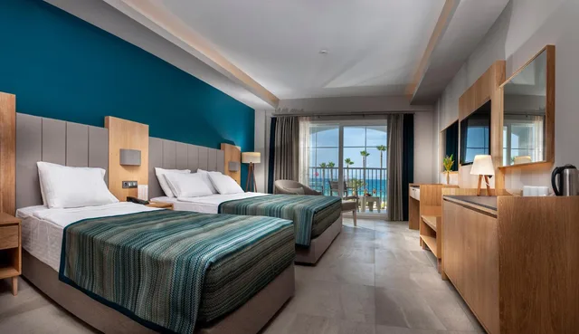 غرفة سوبيريور بسرير مزدوج بإطلالة على البحر، Ephesia Beach 4/6