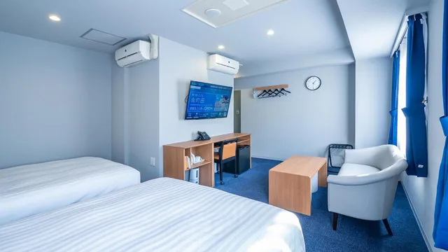 غرفة عائلية بسريرين منفصلين، Toyoko Inn Nagasaki Ekimae 4/10