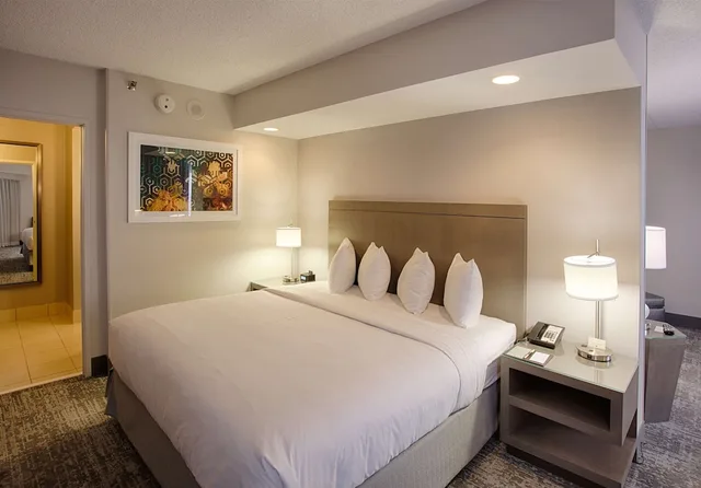 غرفة بسرير كينج بحوض استحمام، DoubleTree by Hilton Denver - Westminster 2/6