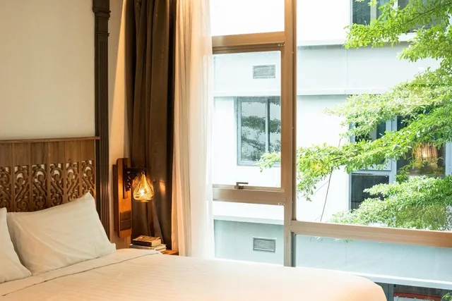 غرفة عائلية بسرير مزدوج، Tints of Blue Hotel 7/10
