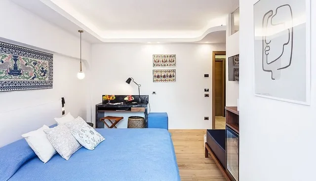 غرفة كلاسيكية بسرير مزدوج، Hotel Delle Rose a Luxury Boutique Hotel 3/8