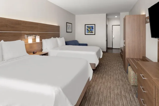 جناح بسريرين كوين مع أريكة، Holiday Inn Express Suites Graham 1/2