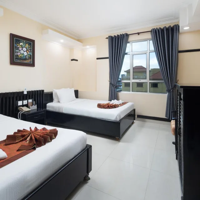 غرفة ديلوكس بسريرين منفصلين بإطلالة على المدينة، SALITA HOTEL 6/10