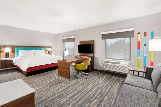 جناح استوديو بسرير كينج، Hampton Inn & Suites Portland Tigard 1/4