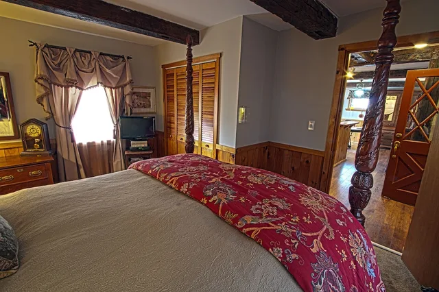 جناح حصري بسرير كينج وسرير كوين بإطلالة على النهر بشرفة مع أريكة، Phineas Swann Bed Breakfast 4/10
