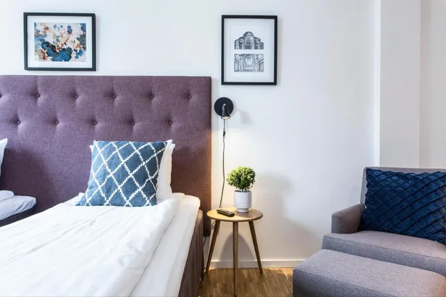 غرفة مفردة كبيرة، Biz Apartment Solna 1/2