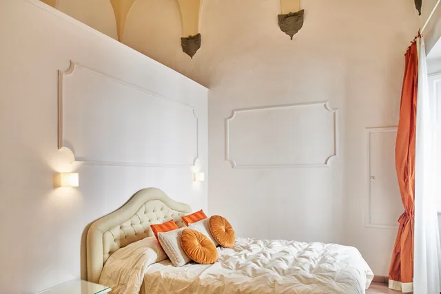 غرفة سوبيريور بسرير كوين بإطلالة على المدينة، B&B Palazzo Del Magnifico 4/10