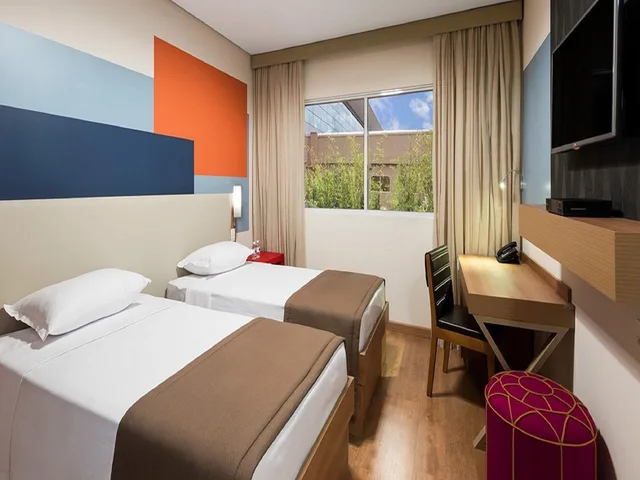 غرفة ديلوكس بسريرين منفصلين، TRYP by Wyndham Sao Paulo Guarulhos Airport 3/4