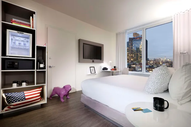غرفة عائلية بإطلالة على المدينة، INNSiDE New York NoMad 3/7