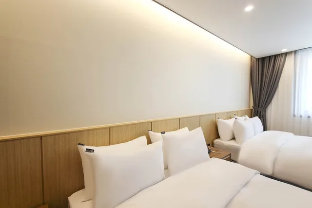 غرفة بريميير بسريرين مزدوجين، E Cheonan Hotel 5/10