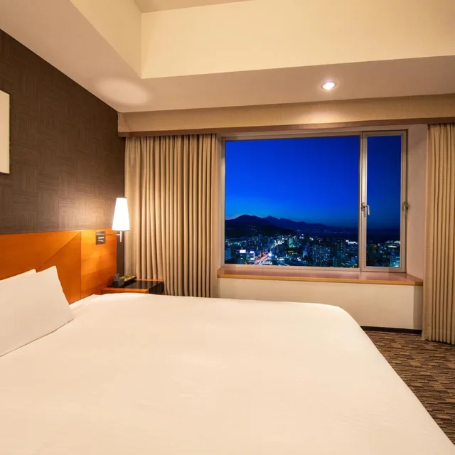 غرفة بسرير نصف مزدوج، Hotel Nikko Oita Oasis Tower 4/7