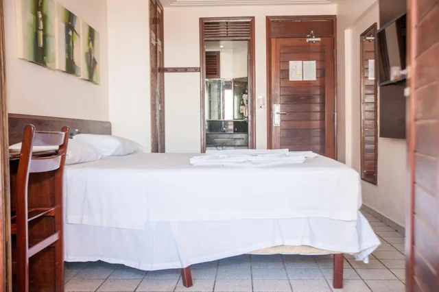 غرفة ديلوكس بسرير مزدوج أو سريرين منفصلين، Pizzato Praia Hotel 4/8