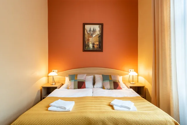 غرفة ديلوكس بسرير مزدوج أو سريرين منفصلين، Hotel D Angelo 1/6
