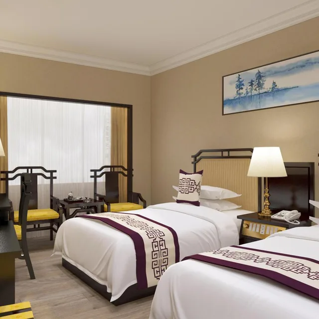 غرفة قياسية بسريرين منفصلين، Yindo (Grand Jasper) Hotel 3/3