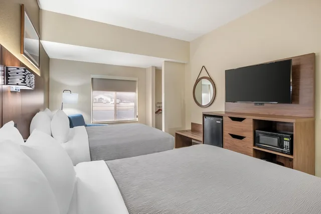 غرفة بسريرين كوين لذوي الإعاقة، Quality Inn & Suites Rockport - Owensboro North 4/8