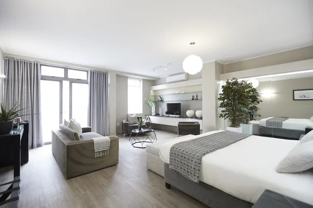 غرفة سوبيريور بسرير مزدوج، The Hyde All-Suite Hotel 1/2