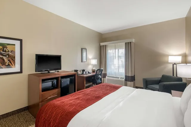 غرفة قياسية بسرير كينج، Comfort Inn and Suites Cedar Hill Duncanville 2/4