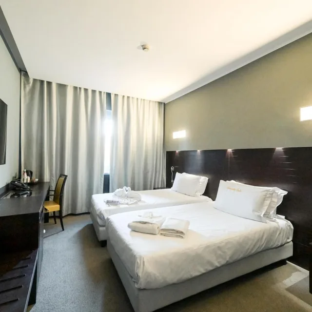 غرفة قياسية بسريرين منفصلين، Hotel Selene 1/2