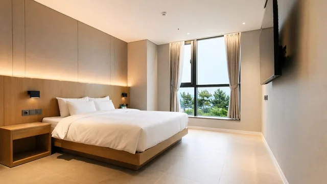 غرفة سوبيريور بسرير مزدوج بإطلالة على البحر، Hotel Laon 4/10