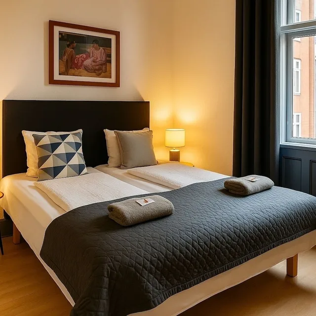 غرفة سوبيريور بسريرين منفصلين، Hotel Amager 6/10