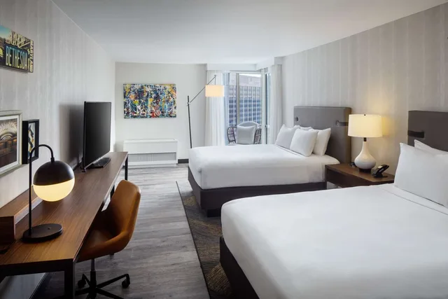 غرفة ديلوكس بسريرين كوين لذوي الإعاقة، The Bethesdan Hotel, Tapestry Collection by Hilton 1/3