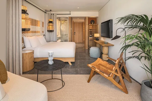 Panorama, Guest Room, Superior, King Bed, Sea View, Sofa، W Costa Navarino 2/2