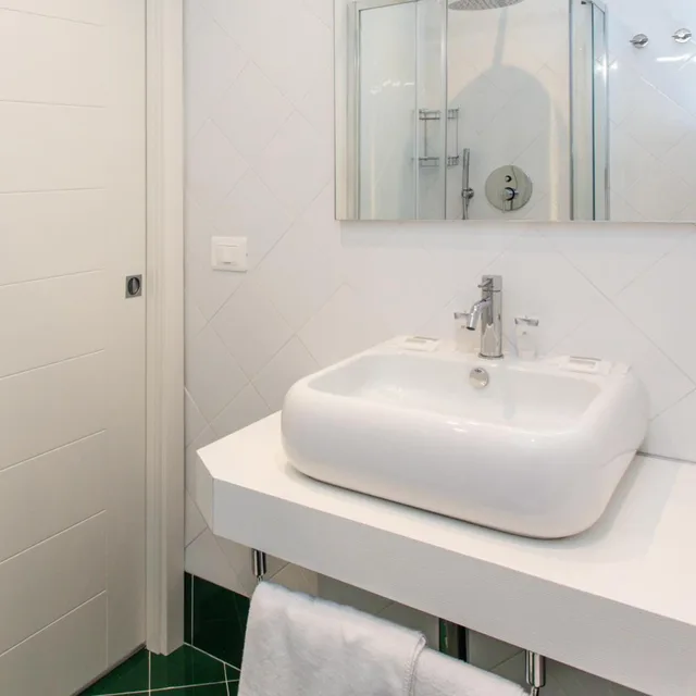 غرفة قياسية مفردة بشرفة، Hotel Greif 7/8
