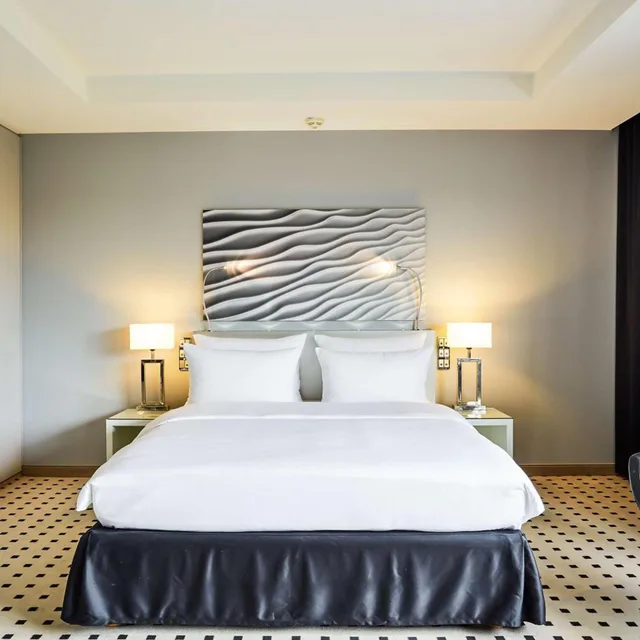 غرفة بريميوم بسرير كينج، Radisson Blu Conference Hotel, Dusseldorf 2/10