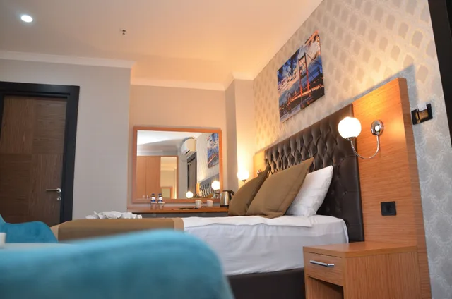 غرفة ركنية بسرير كوين، Grand Lark Otel 4/4