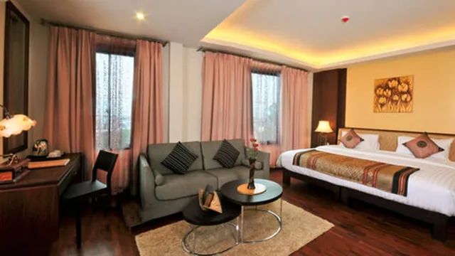غرفة تنفيذية بسرير كينج، Salana Bouqitue Hotel 3/3