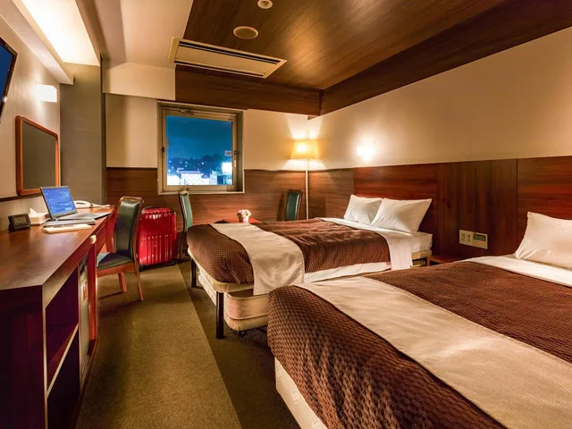 غرفة قياسية بسريرين منفصلين للمدخنين، Tokai City Hotel 1/7