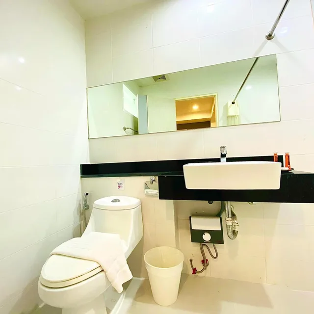 غرفة ديلوكس بسرير مزدوج، THE PALMS RESIDENCE 8/8