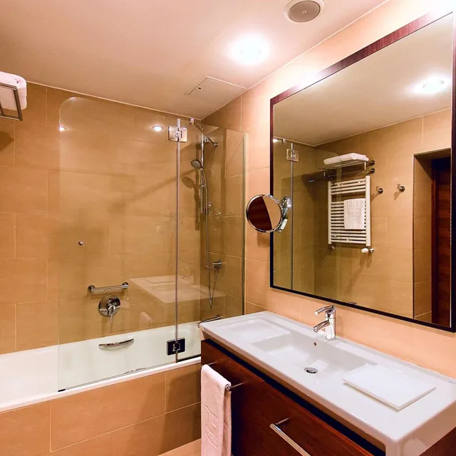 غرفة قياسية بسرير مزدوج أو سريرين منفصلين مع سرير إضافي، Nh Poznan Hotel 8/9