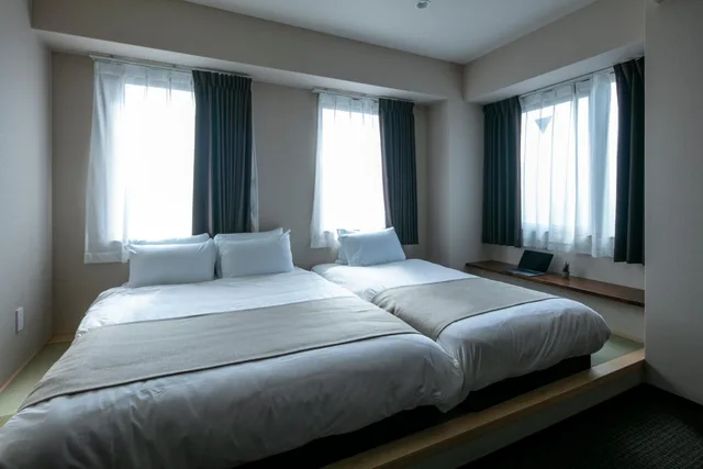 جناح ديلوكس بسرير كوين، Randor Residential Hotel Kyoto Suites 2/10